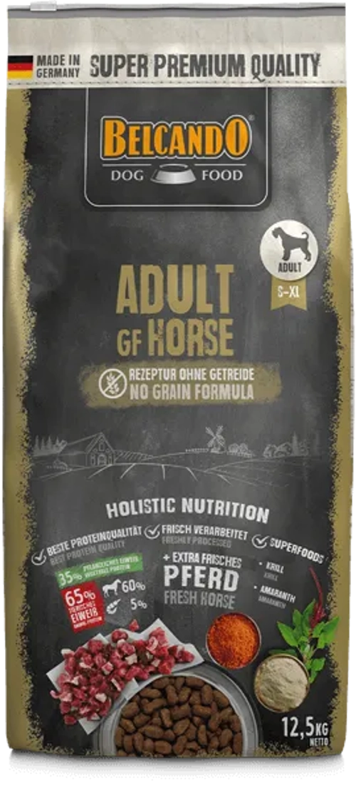 BELCANDO ADULT GRAIN FREE CAVALLO Kg 12,5
