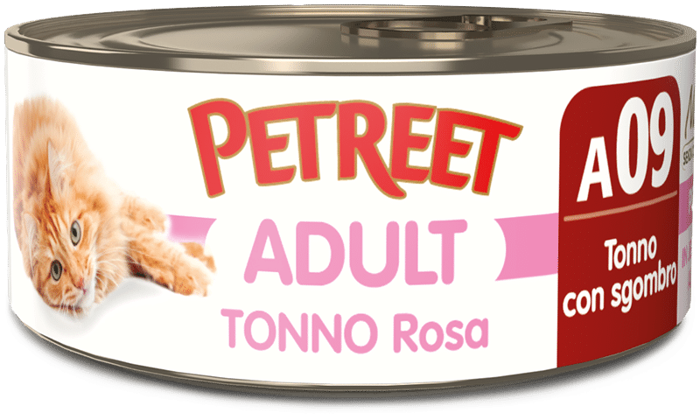 PETREET NATURA TONNO ROSA Sgombro  gr 70
