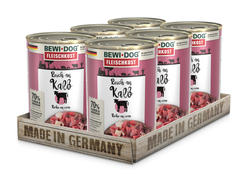 BEWI DOG ricco di Vitello Gr 400