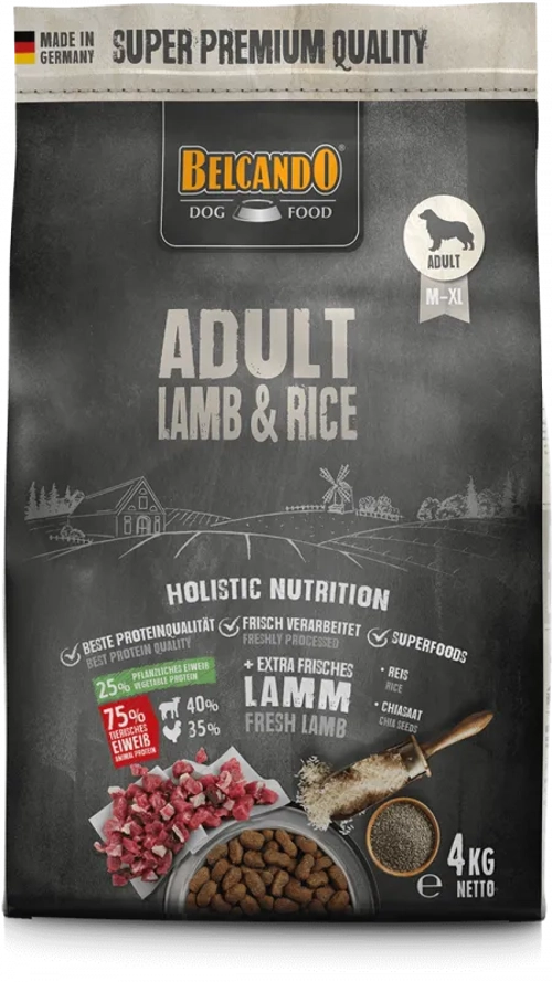 BELCANDO ADULT AGNELLO & RISO Kg 4