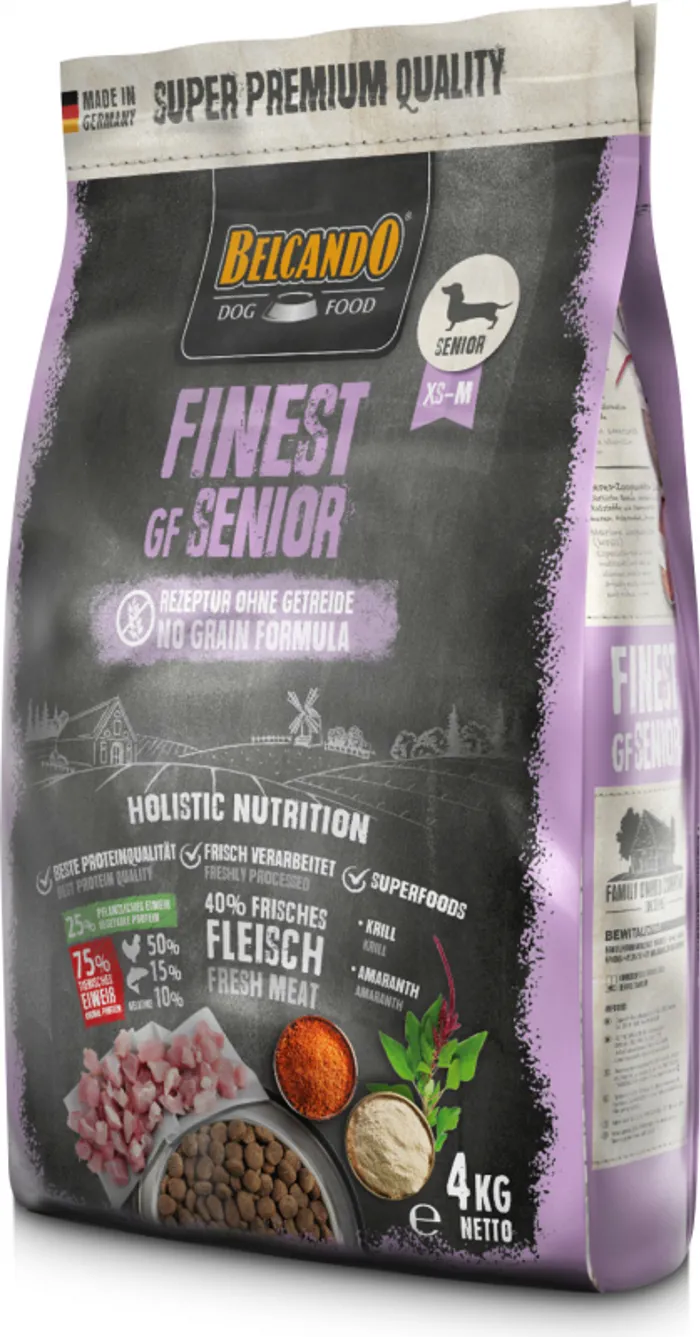BELCANDO FINEST GRAIN FREE SENIOR Kg 4