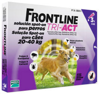 TRI-ACT Cani 20-40 Kg (3 pip)