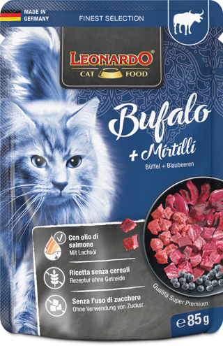 LEONARDO busta Bufalo + Mirtilli Gr 85 