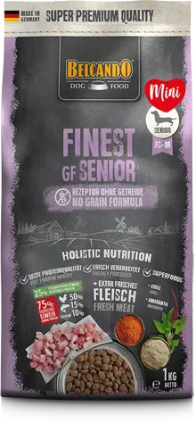 BELCANDO FINEST GRAIN FREE SENIOR Kg 1