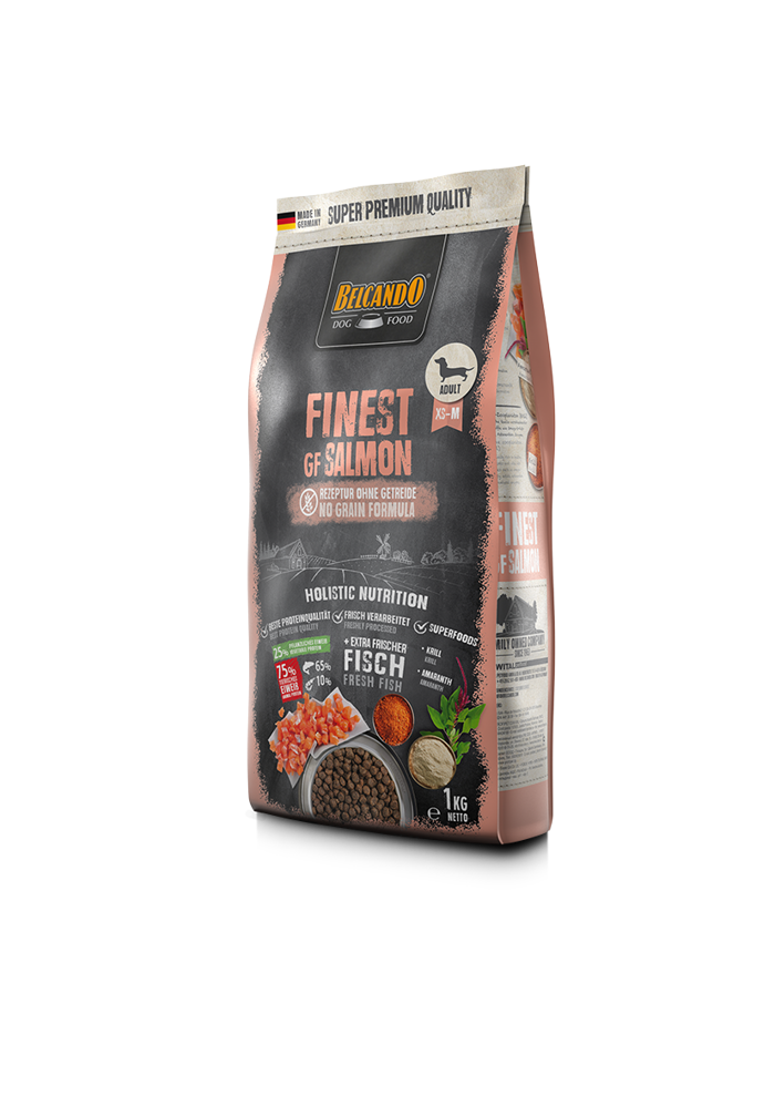 BELCANDO FINEST GRAIN FREE SALMONE  Kg 1