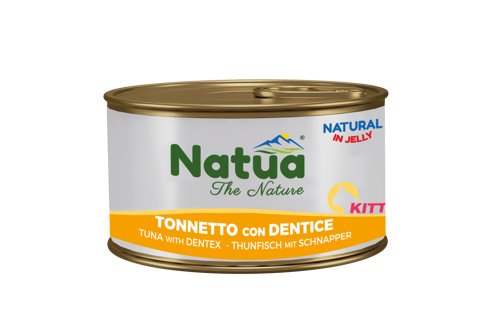  NATUA Jelly cat KITTEN TONNETTO DENTICE gr 85