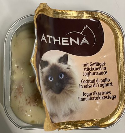 ATHENA per gatti Pollo Yogurt gr 100