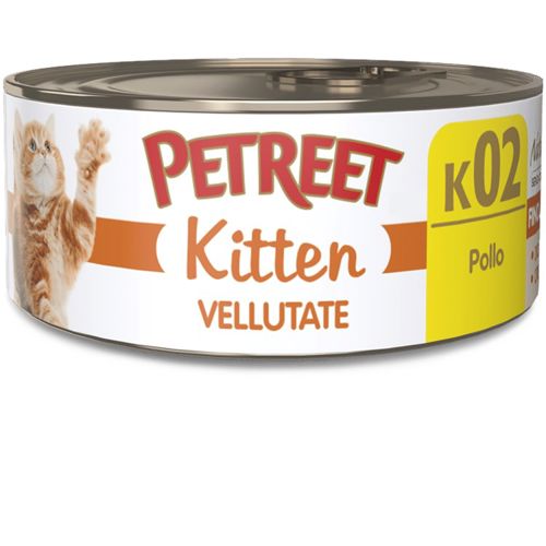 PETREET LE VELLUTATE KITTEN POLLO gr 70
