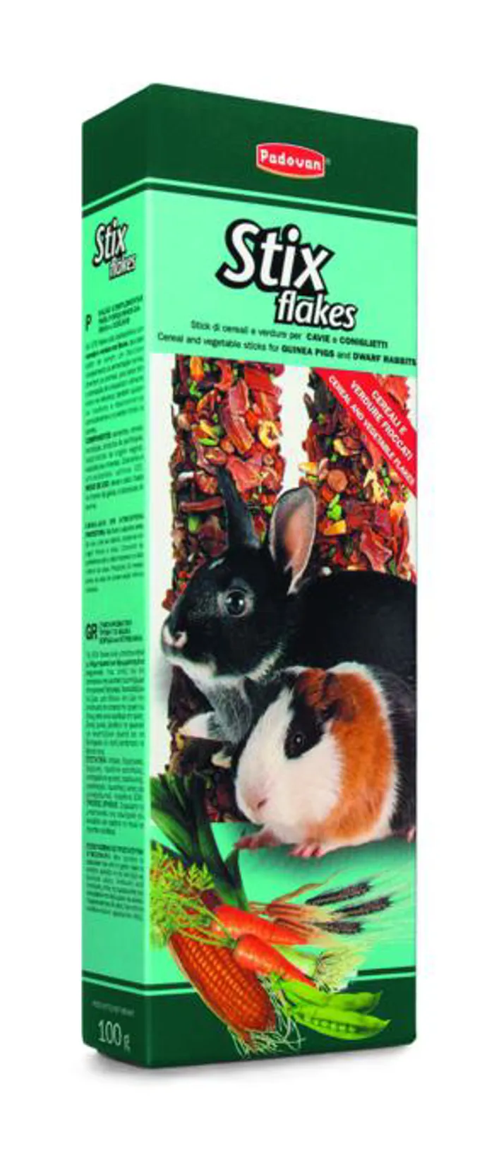 STIX CONIGLIETTI E CAVIE FLAKES Gr 100