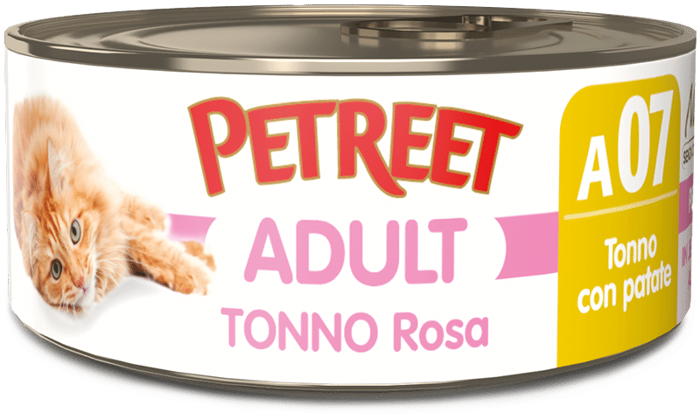 PETREET NATURA TONNO ROSA con Patate  gr 70
