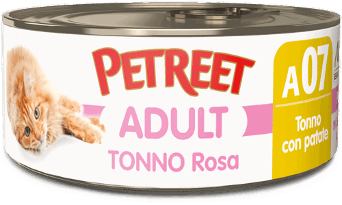 PETREET NATURA TONNO ROSA con Patate  gr 70