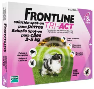 TRI-ACT Cani 2-5 Kg (3 pip)