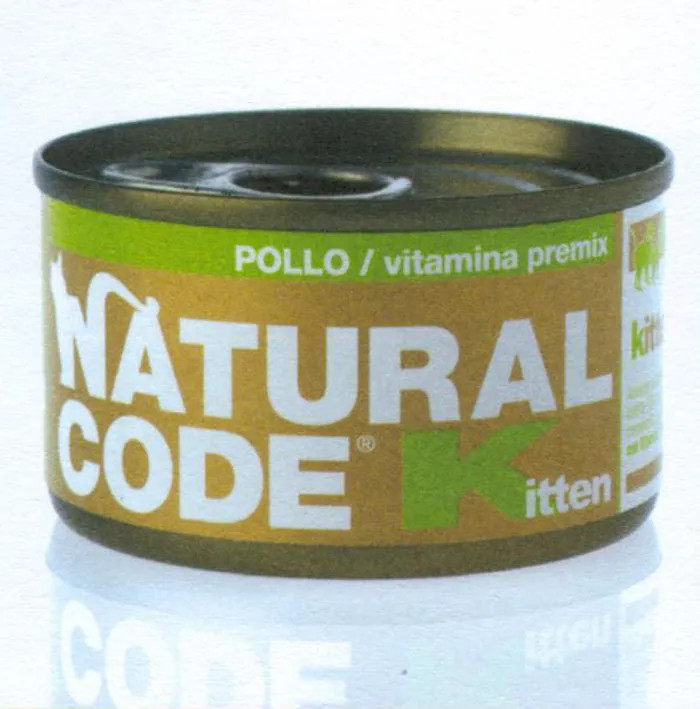 NATURAL CODE KITTEN Pollo gr 85