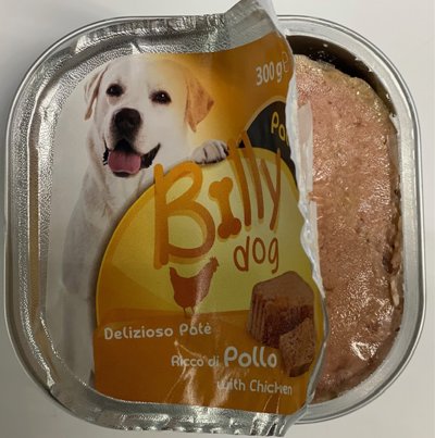 BILLY per cani Patè Pollo Gr 300