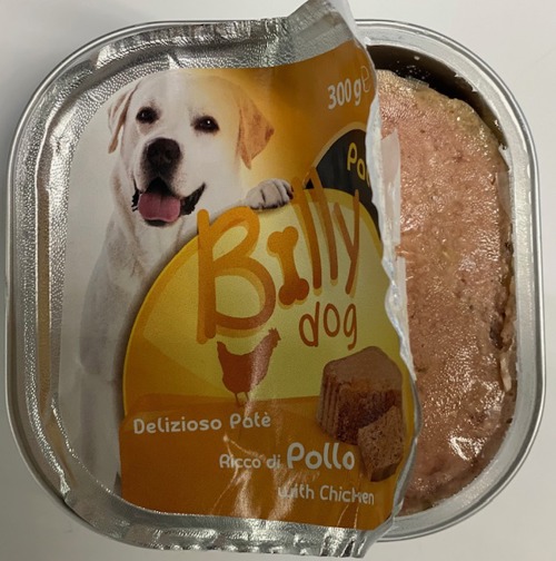 BILLY per cani Patè Pollo Gr 300