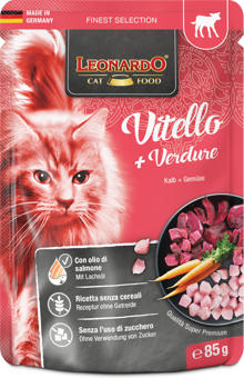 LEONARDO busta Vitello + Verdure Gr 85