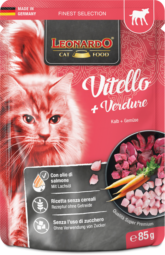 LEONARDO busta Vitello + Verdure Gr 85