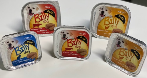 BILLY per cani Patè Pollo Gr 150