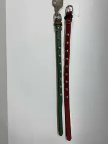 Ferribiella COLLARE SPIKY ROSSO 40CM