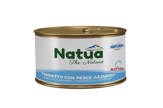  NATUA Jelly cat KITTEN TONNETTO PESCE AZZURRO gr85