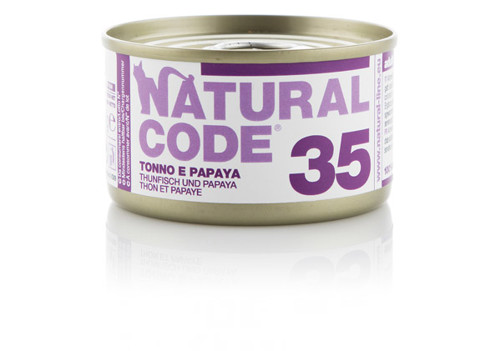 NATURAL CODE 35 Jelly Tonno e Papaya Gr 85