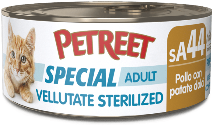 PETREET LE VELLUTATE STERILIZED POLLO  PATATE Gr 70