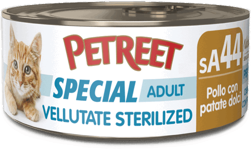 PETREET LE VELLUTATE STERILIZED POLLO  PATATE Gr 70
