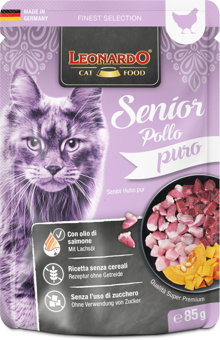 LEONARDO busta Senior Pollo Gr 85