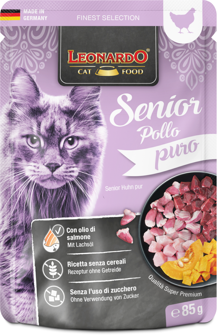 LEONARDO busta Senior Pollo Gr 85