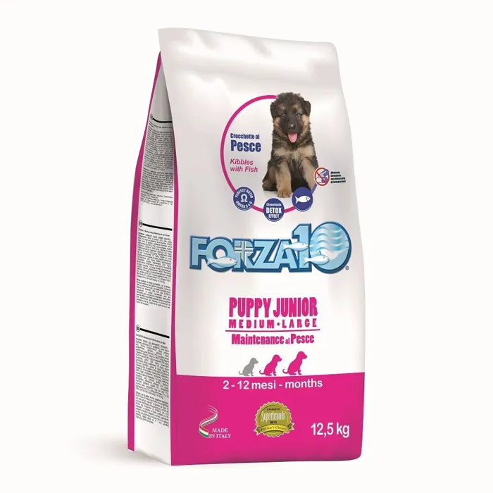 FORZA 10 PUPPY JUNIOR Pesce M/L Kg 12,5