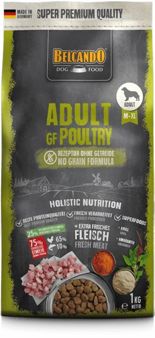 BELCANDO ADULT GRAIN FREE POLLO KG 1