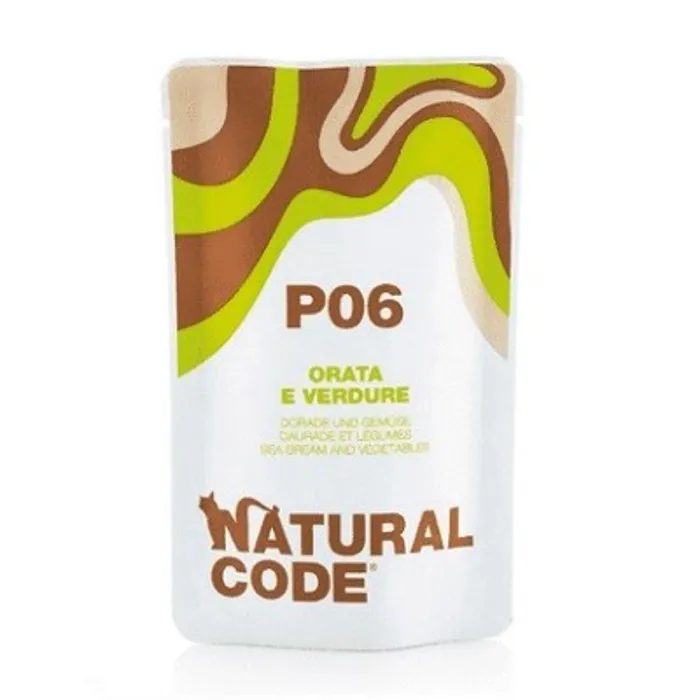 NATURAL CODE Pouch 06 Orata Verdure Gr 70