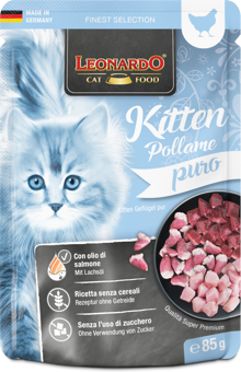 LEONARDO busta Kitten Pollame gr 85