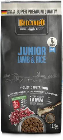 BELCANDO JUNIOR AGNELLO E RISO Kg 12,5
