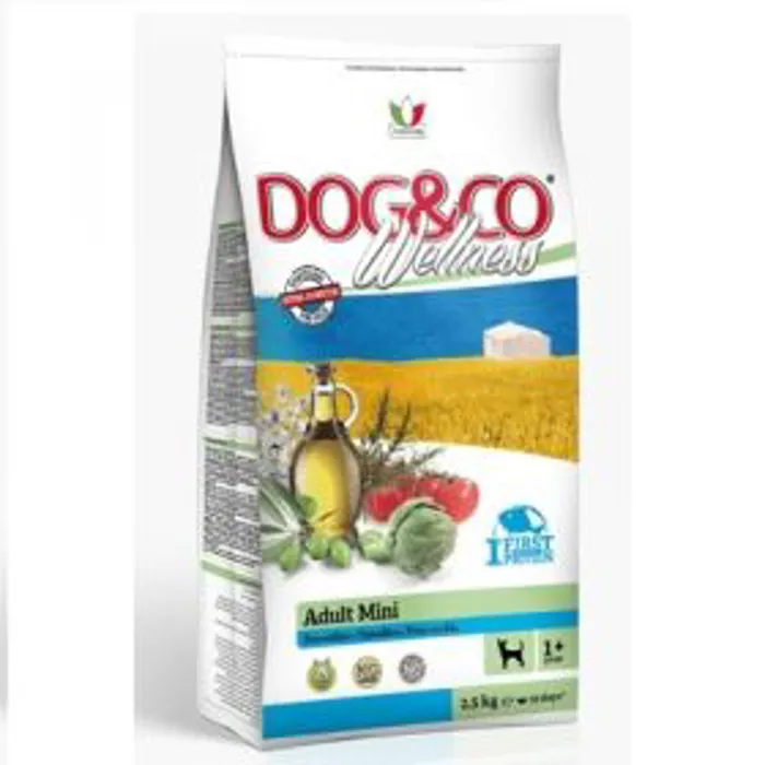 DOG&CO Wellness ADULT Mini Pesce & Riso Gr 800