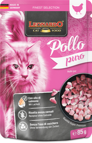 LEONARDO busta Puro Pollo gr 85