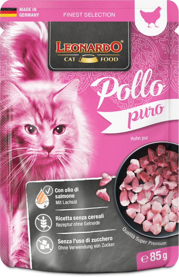 LEONARDO busta Puro Pollo gr 85
