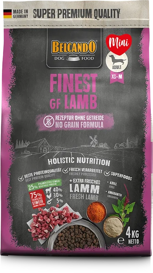 BELCANDO FINEST GRAIN FREE AGNELLO Kg 4