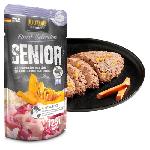  BELCANDO busta Senior Menu' di carne Gr 125