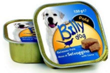BILLY per cani Patè Coniglio Gr 150
