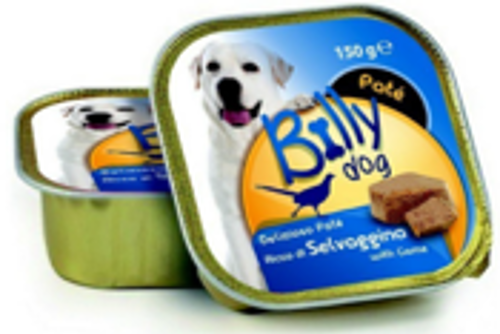 BILLY per cani Patè Selvaggina Gr 150