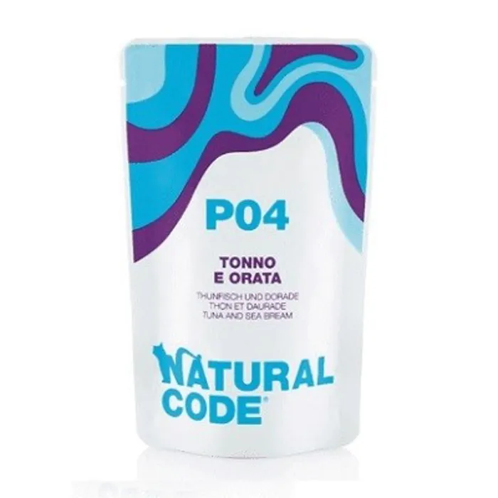 NATURAL CODE Pouch 04 Tonno Orata Gr 70