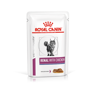 WET CAT RENAL POLLO gr 85 confezione da 12 bustine