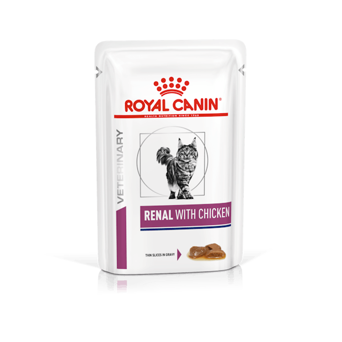 WET CAT RENAL POLLO gr 85 confezione da 12 bustine