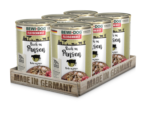 BEWI DOG ricco di Trippa Manzo Gr 400
