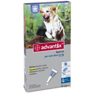 BAYER ADVANTIX SPOT-ON oltre 25 Kg