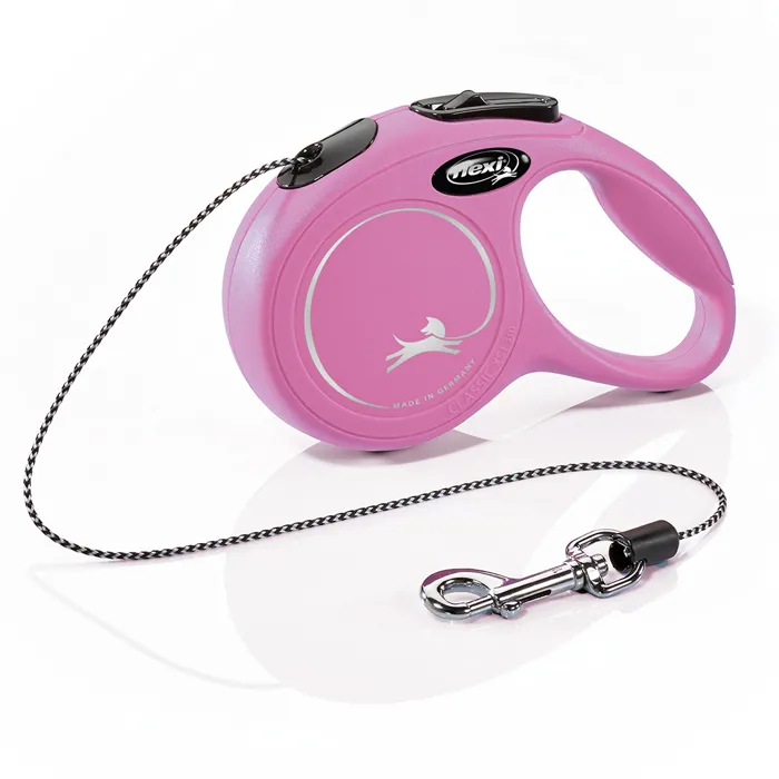 Ferribiella FLEXI CLASSIC CORDA XS ROSA 3mt/8kg