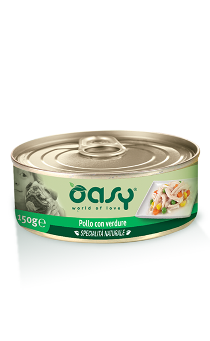 OASY Cane Umido Pollo con Verdure gr 150