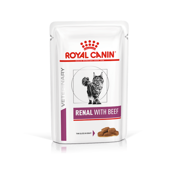 WET CAT RENAL MANZO gr 85 confezione da 12 bustine