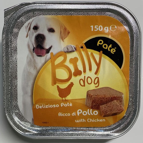 BILLY per cani Patè Pollo Gr 150